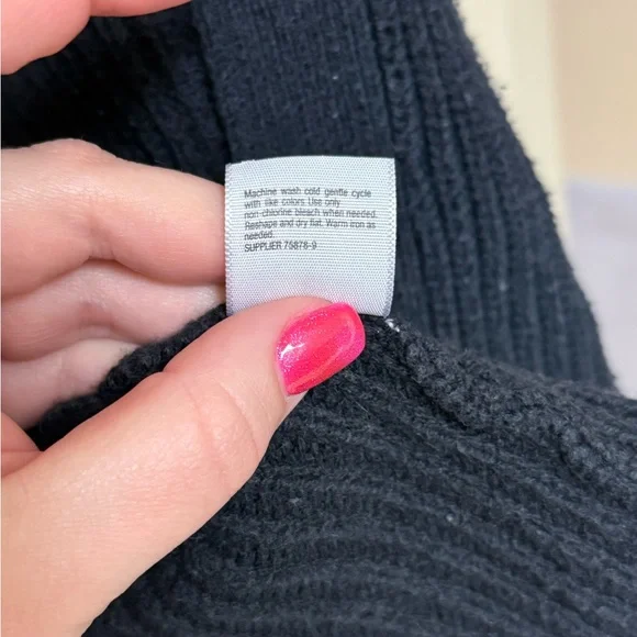 a.n.a - Women's Black Knit Cardigan - Picture 7 of 9